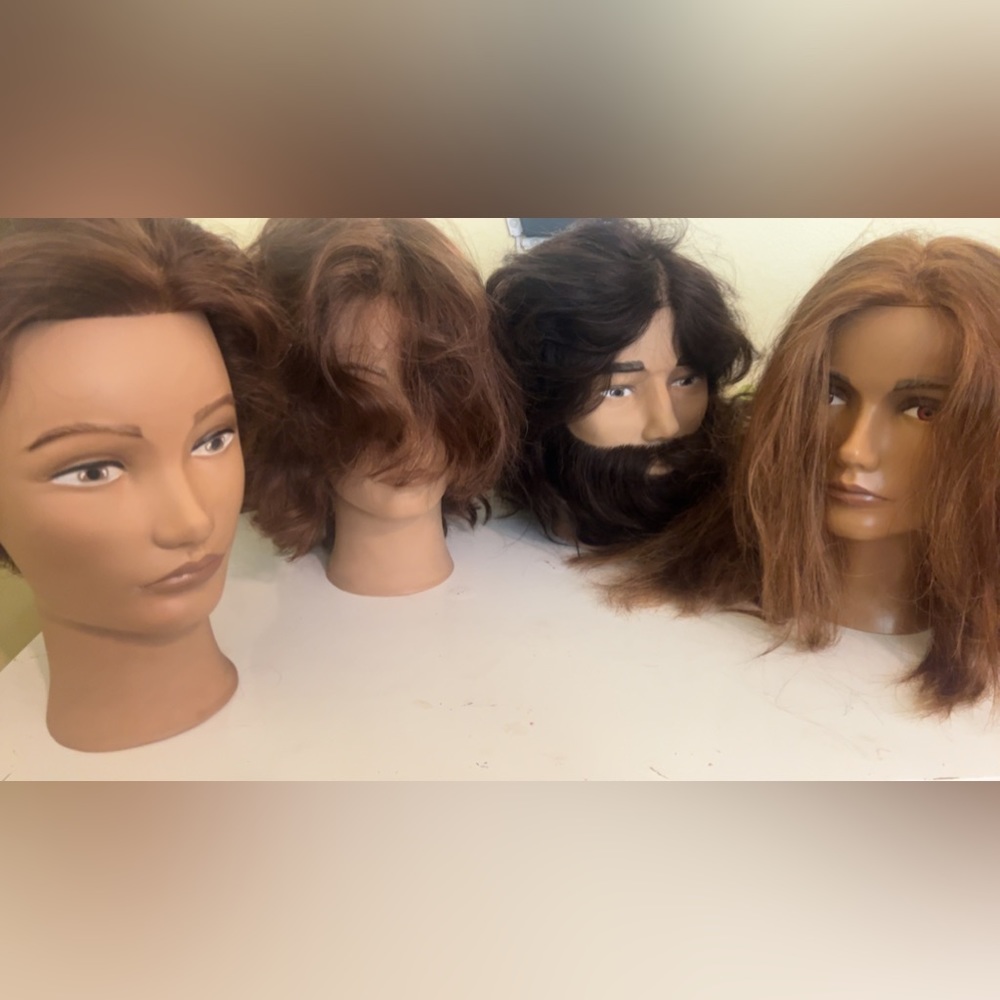Viola #1- ($18)
Viola #2-($25)
Long hair V-( $45)
Bearded Samuel-($30)